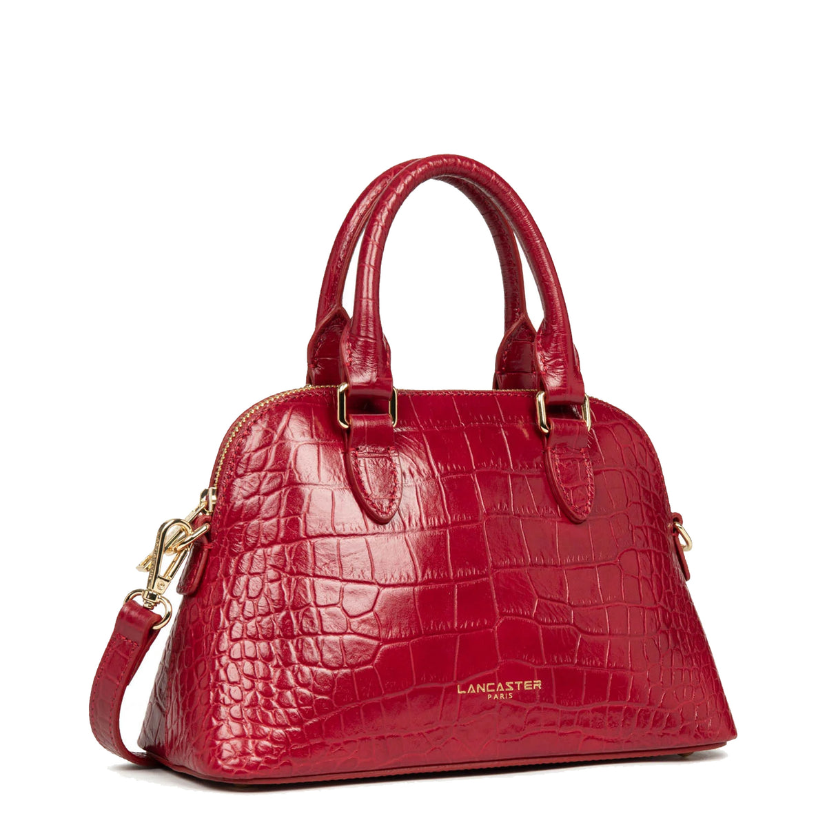 Sac demi lune en cuir Exo Lancaster – vue 2