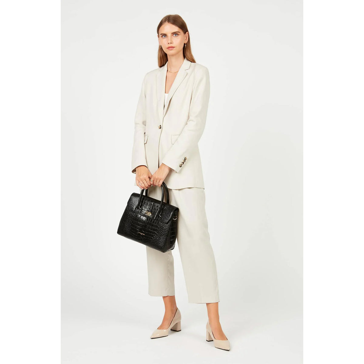 Grand sac à main en cuir Exo Lancaster – vue 5