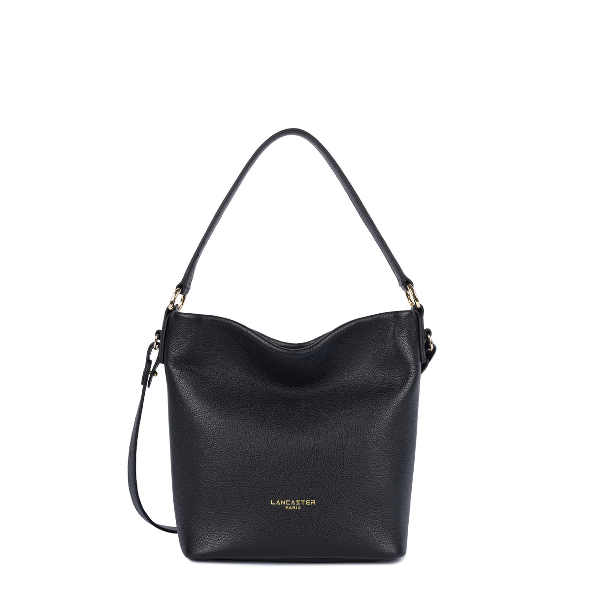 Lancaster Dune leather bucket bag