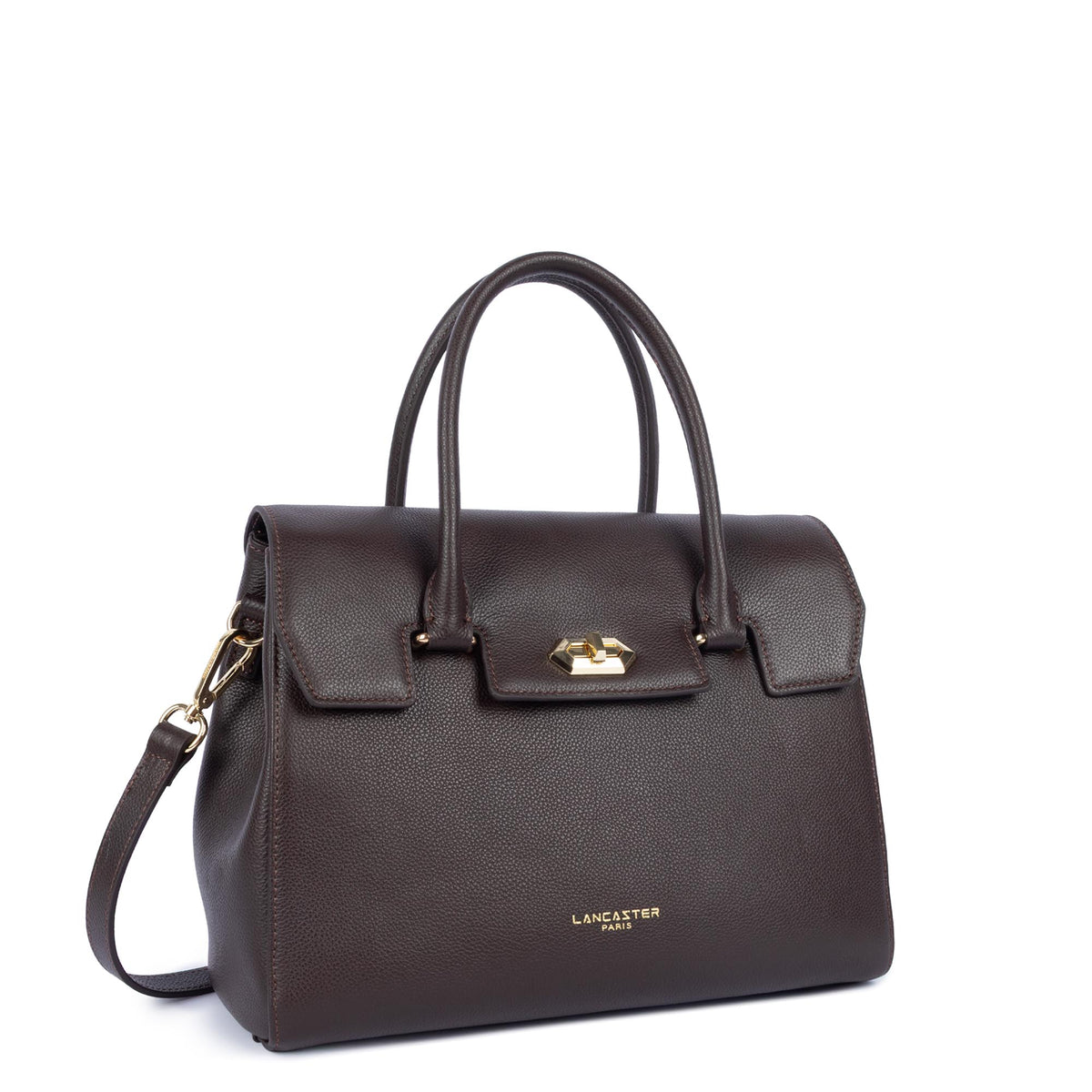 COWHIDE FLAP BAG