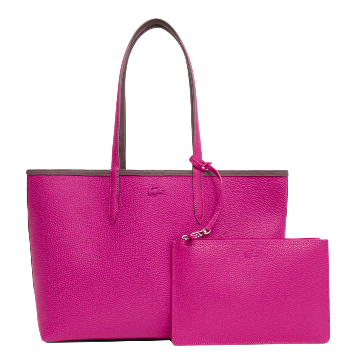 Sac cabas Anna réversible avec pochette Lacoste – vue 5