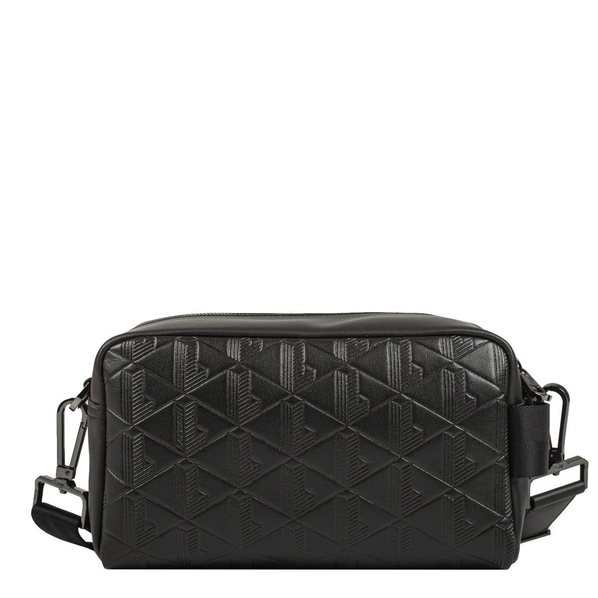 Sac pochette en cuir Nomogramme Lacoste – vue 3