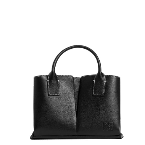 Petit sac à main en cuir grainé Elena Le Tanneur – vue 4