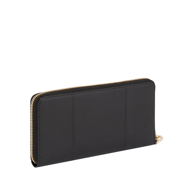 Compagnon zippé en cuir grainé Juliette Le tanneur – vue 2