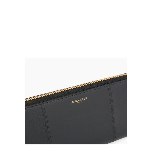 Compagnon zippé en cuir grainé Juliette Le tanneur – vue 4