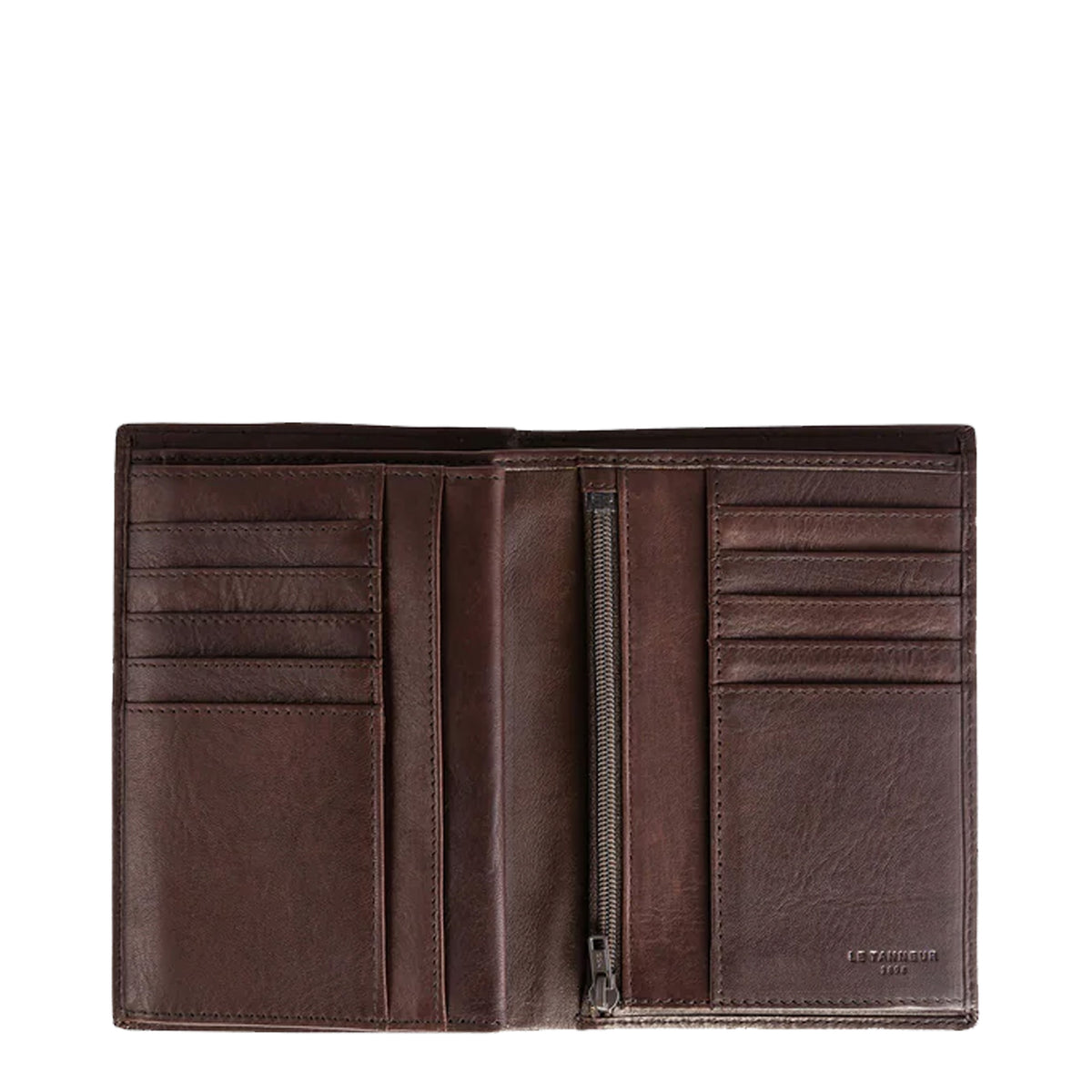 Grand portefeuille en cuir Gary Le Tanneur – vue 2