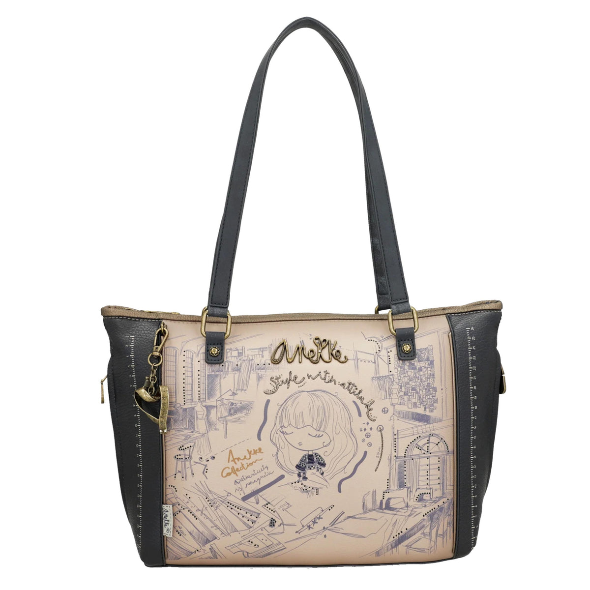 Sac shopper bandoulière Studio Anekke