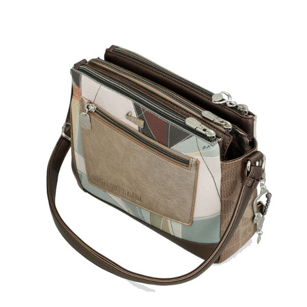 Sac bandoulière 3 compartiment Sophia Anekke – vue 2