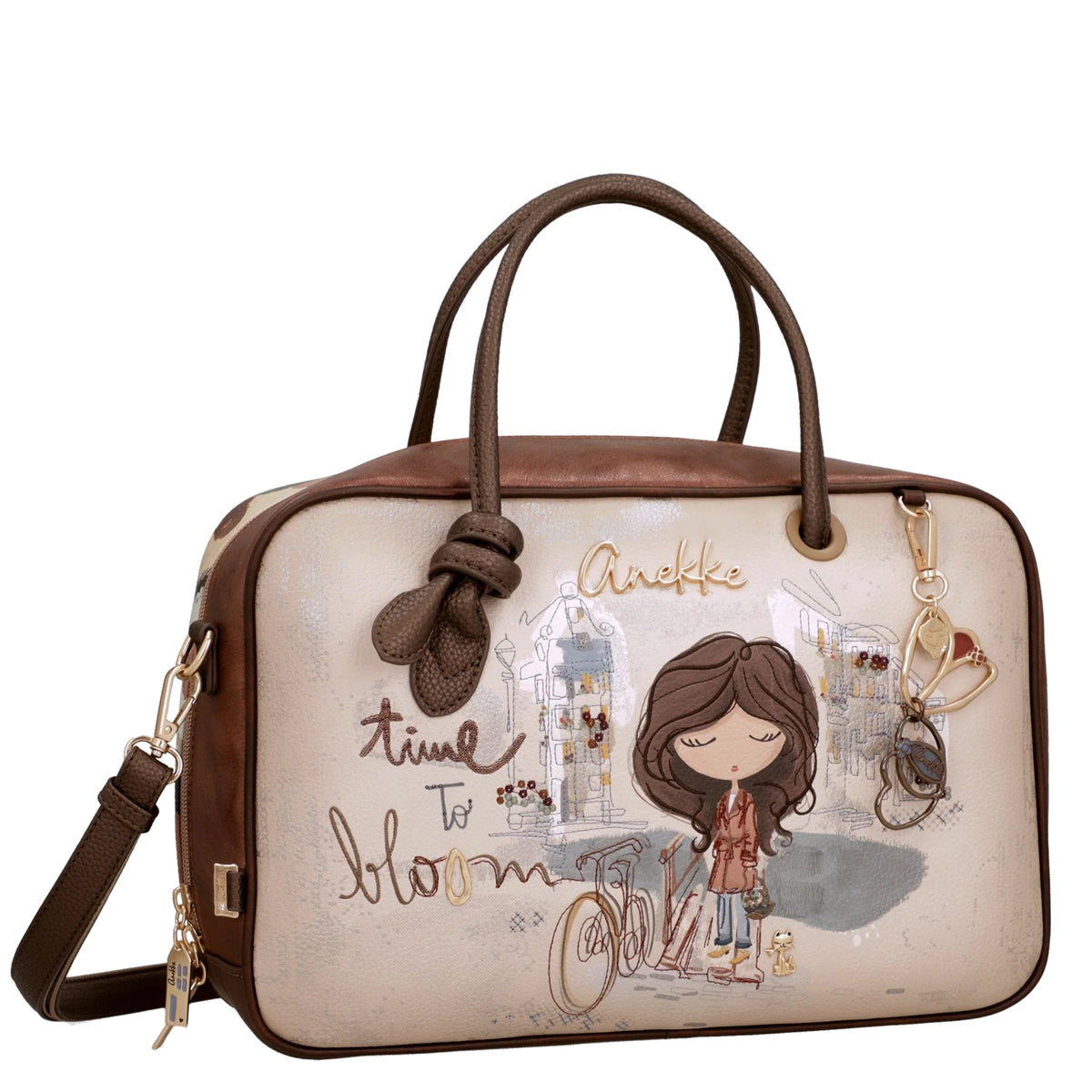Sac à anse courte carre Tulip Anekke