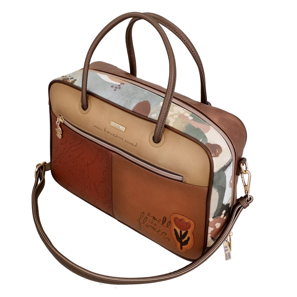 Sac à anse courte carre Tulip Anekke