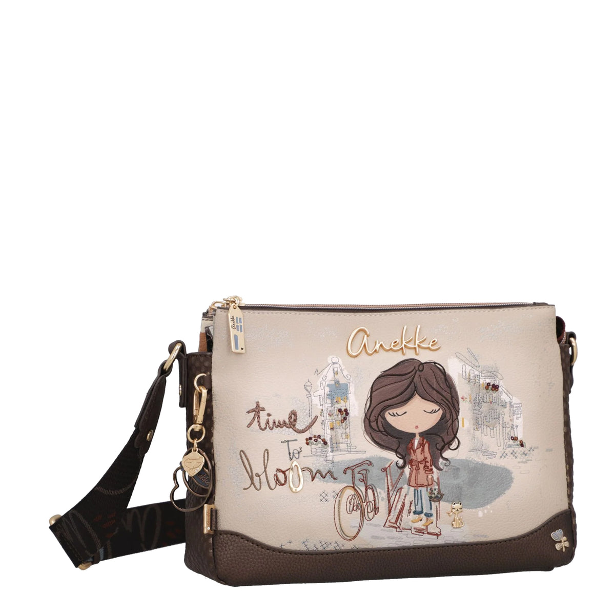 Anekke Tulip 3-compartment crossbody bag