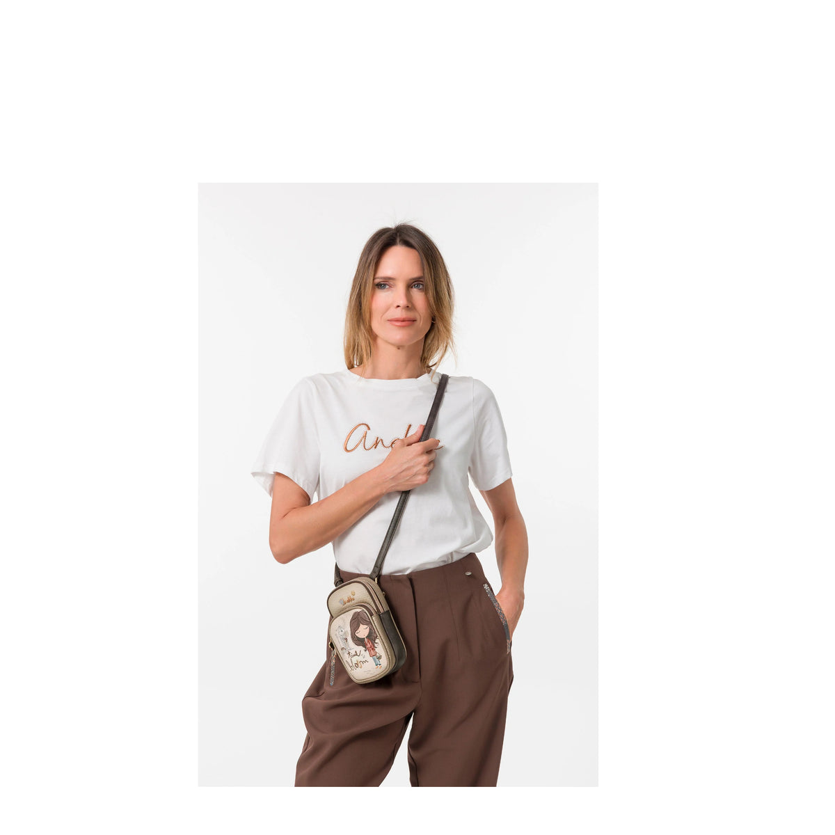 Mini sac travers Tulip Anekke