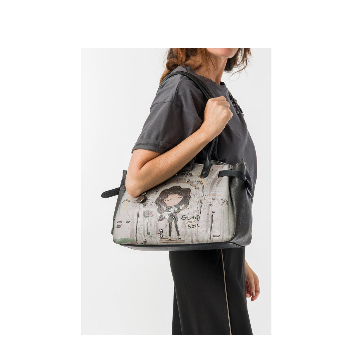 Grand sac porte epaule Orchestra Anekke