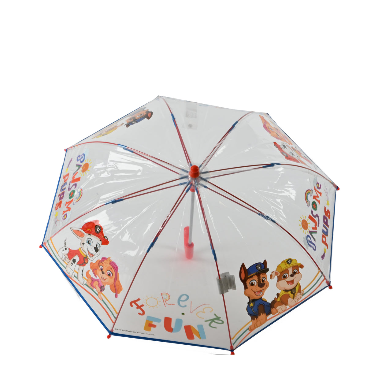 Parapluie enfant transparant Pat Patrouille Perletti – vue 3
