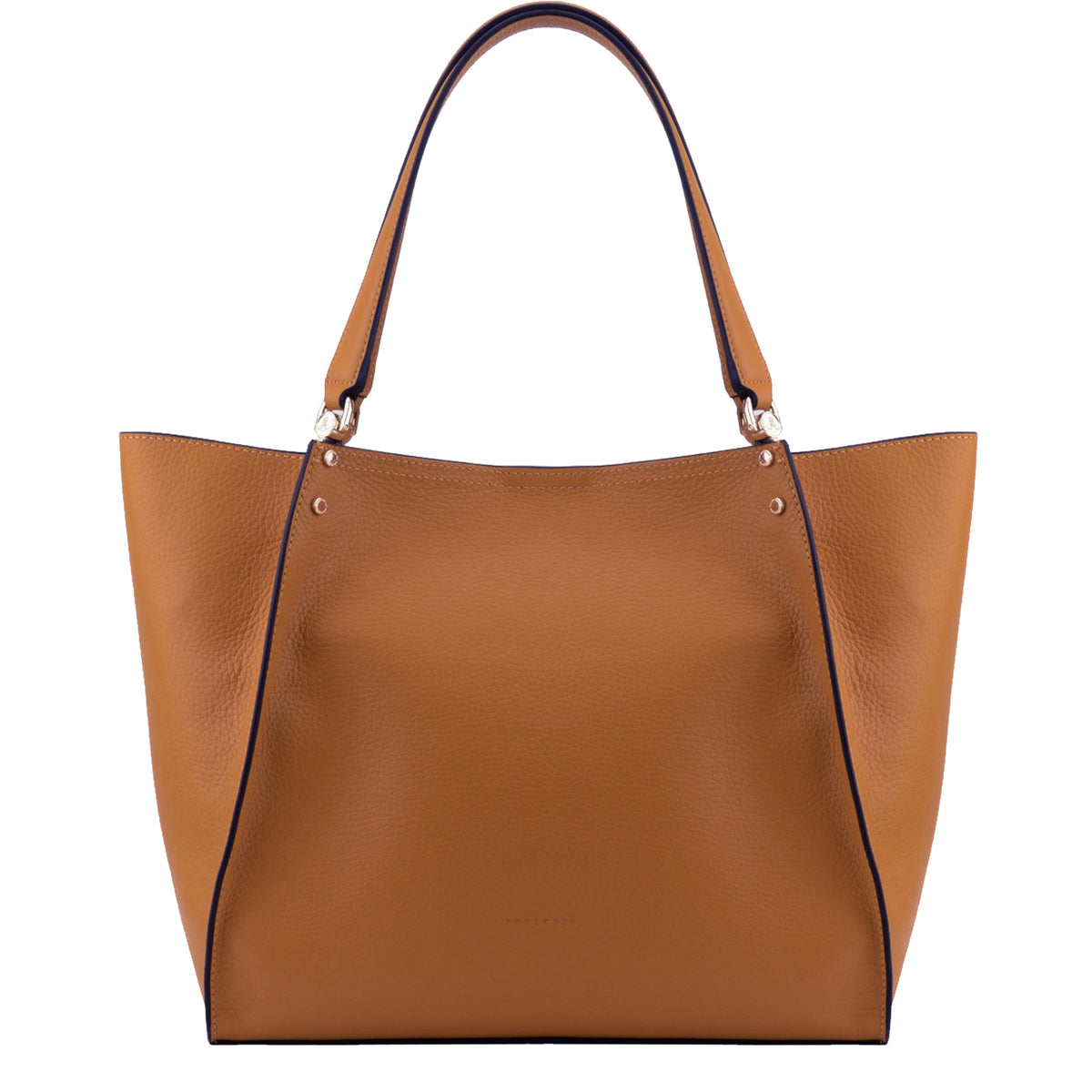 Grand shopping en cuir Hebdo Pourchet