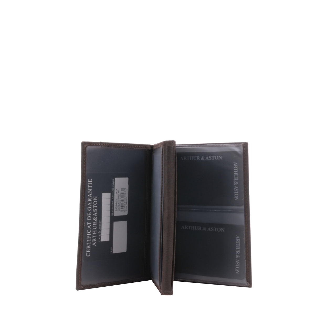 Porte papiers Diego cuir Arthur et Aston – vue 2