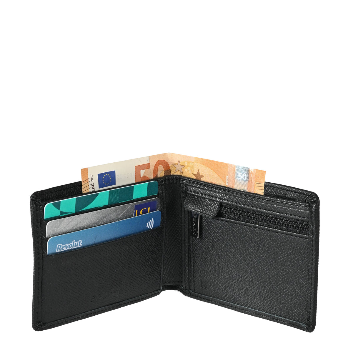 Portefeuille italien en cuir Gary Bemon – vue 3