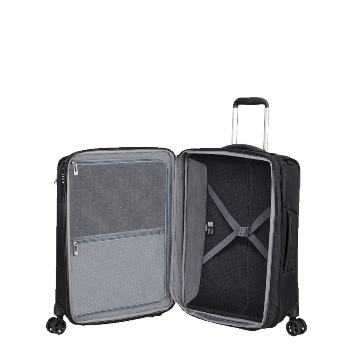 Valise cabine extensible 55cm Respark Samsonite – vue 4