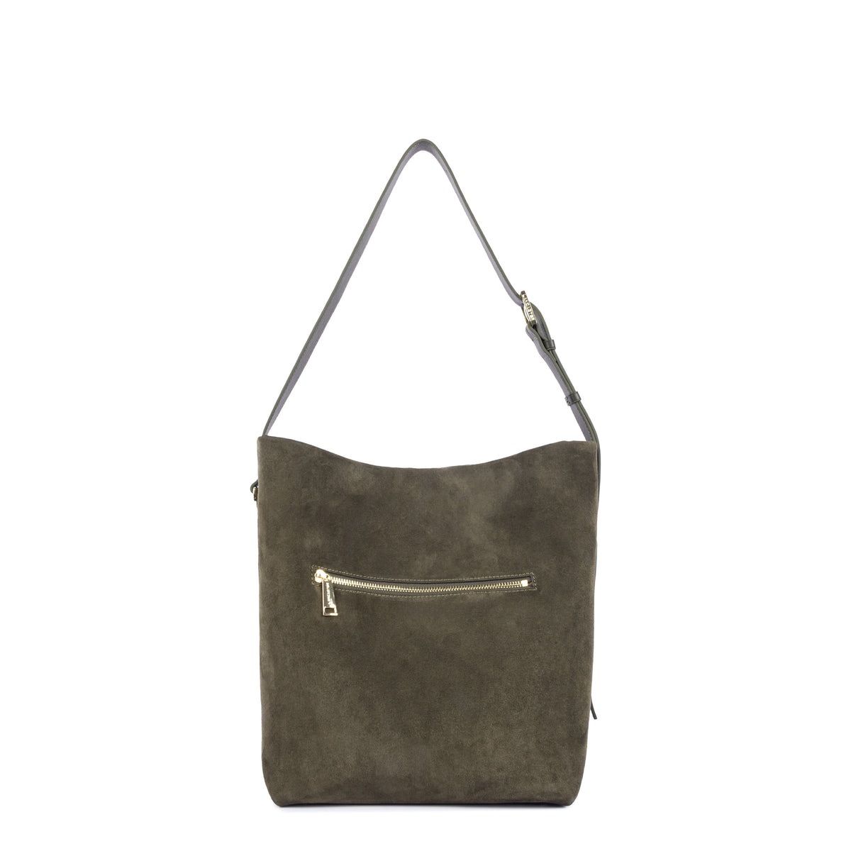 Lancaster suede bucket bag