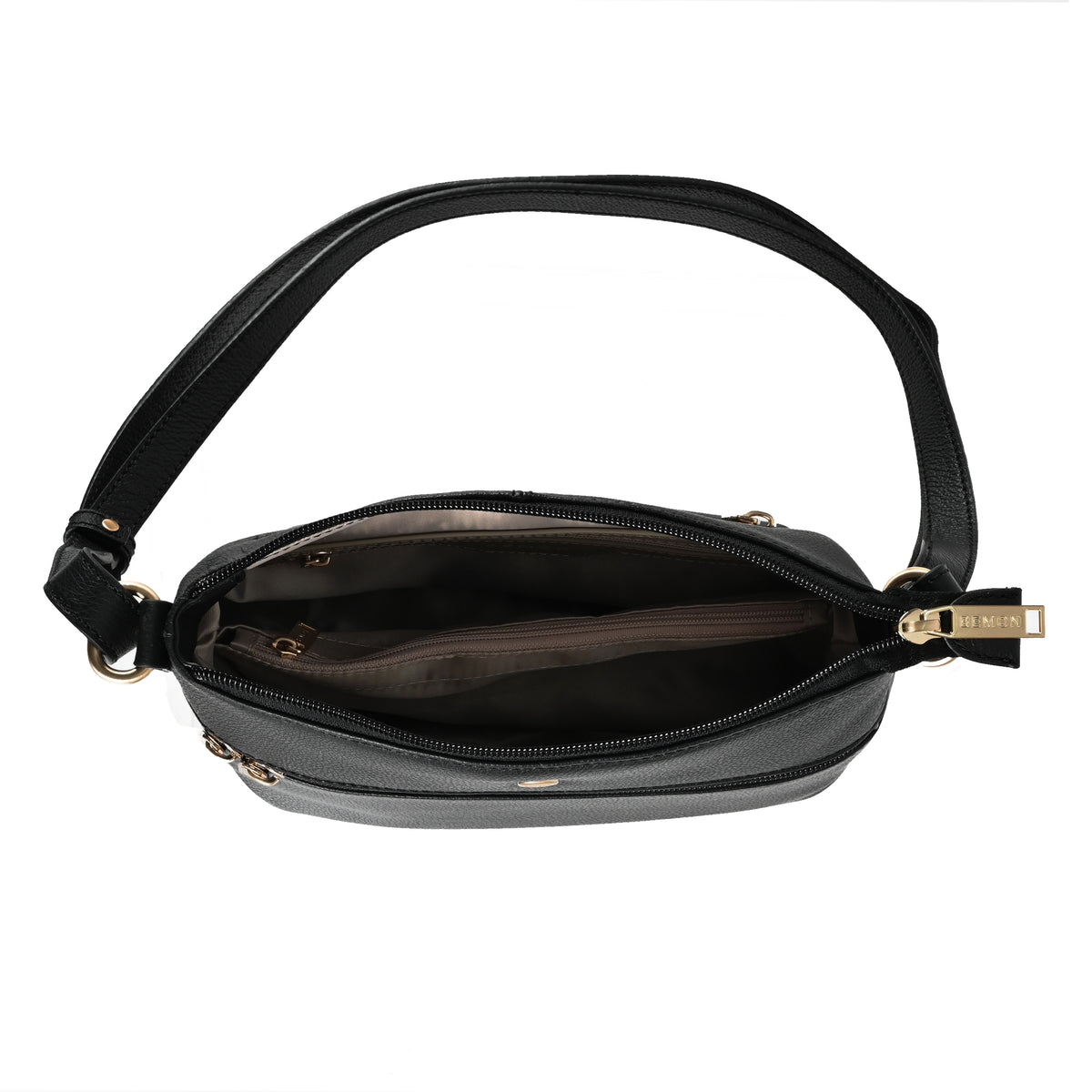 Sac travers en cuir Jacqueline Bemon – vue 7