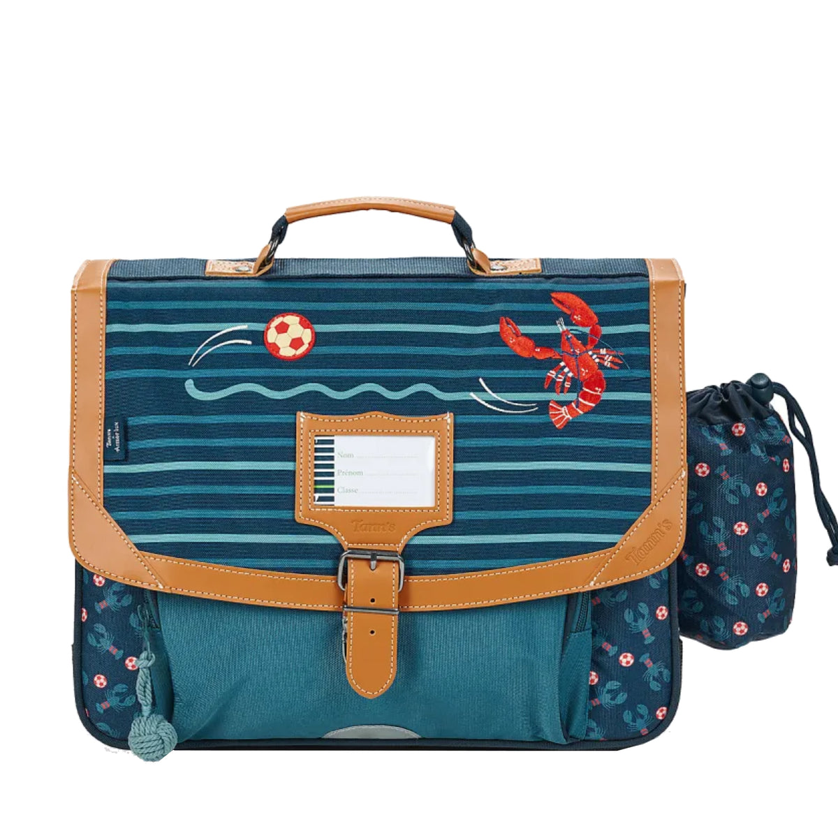 Cartable 2 compartiments 38cm Titouan Tann's