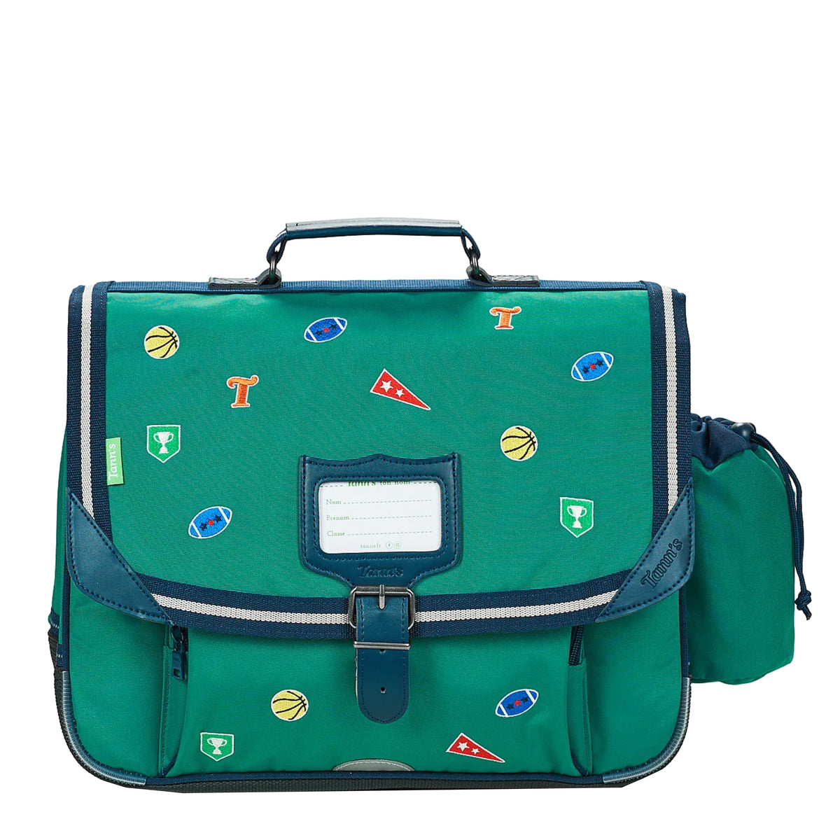 Cartable 2 compartiments 38cm Dan Tann's