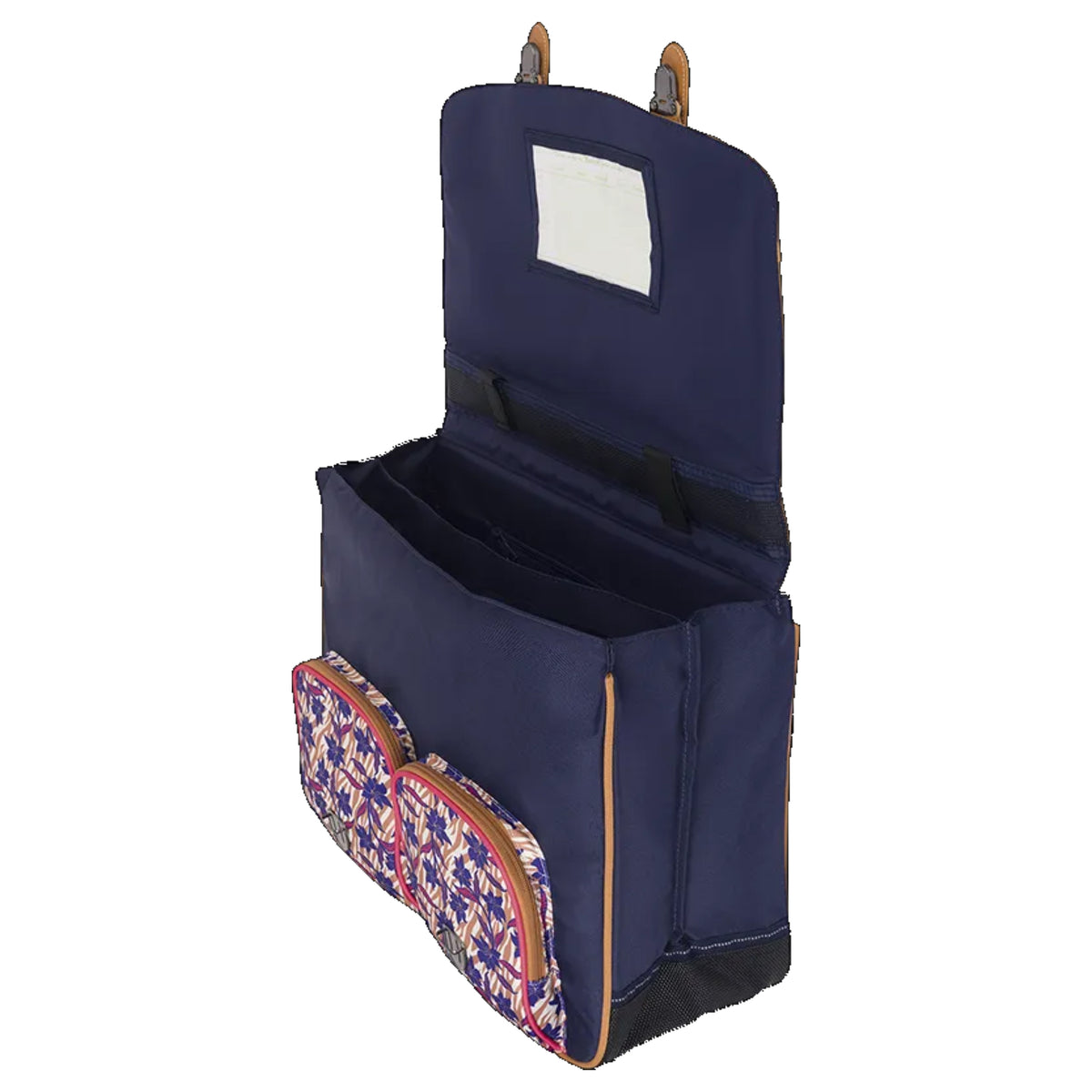 Grand cartable 2 compartiments 41 cm Maina Tann's – vue 3