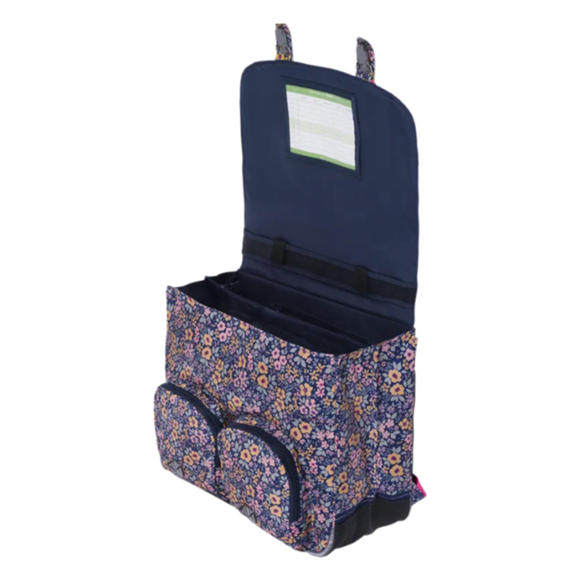 Grand cartable 2 compartiments 41 cm Elena Tann's – vue 3