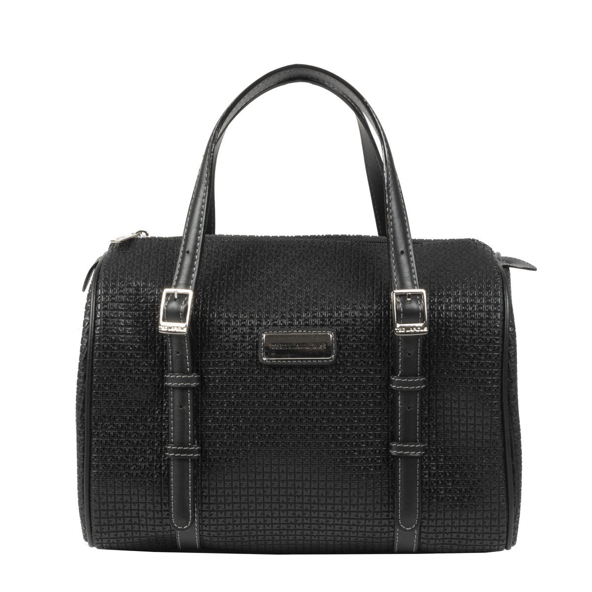 Sac à main Vinyle et cuir Fidélio Ted Lapidus