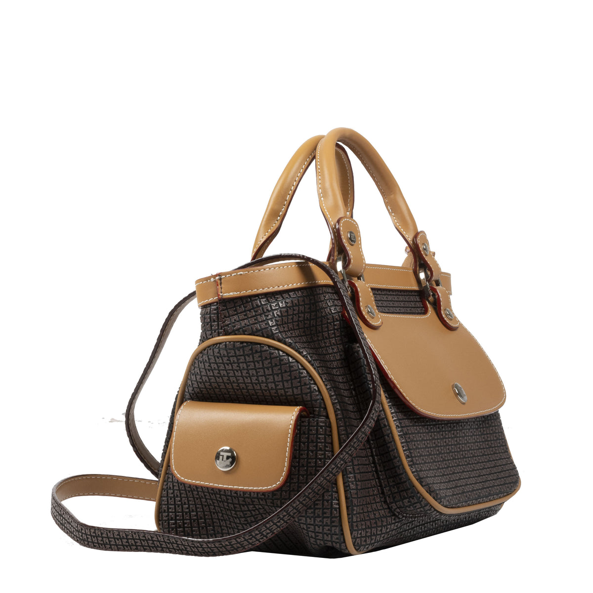 Sac vinyle et cuir Fidélio Ted Lapidus – vue 2