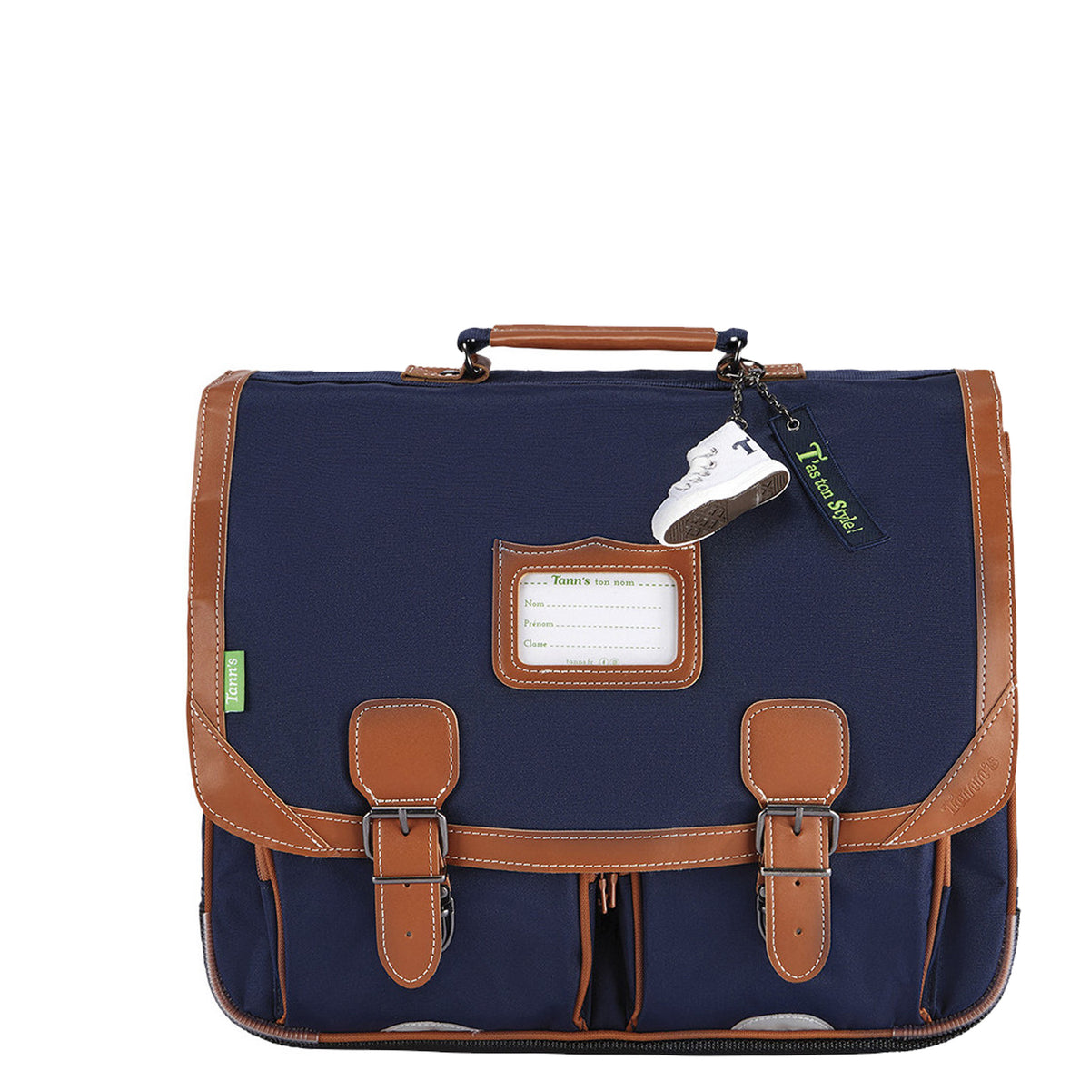 Grand cartable 2 compartiments 41 cm Camille Tann's