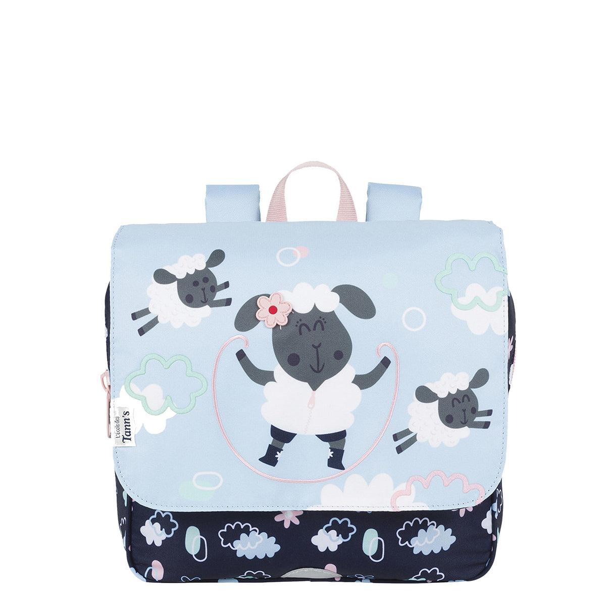 Petit cartable maternelle Saute mouton Tann's