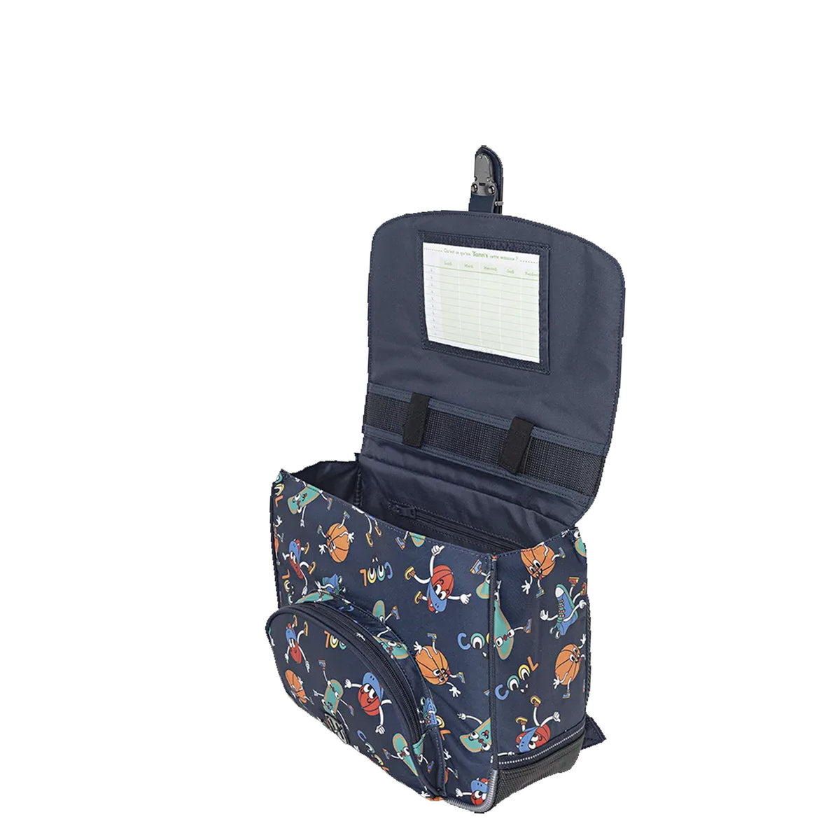Cartable 1 compartiment 32cm Robin Tann's – vue 3