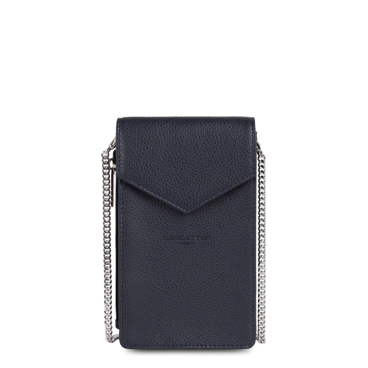 Etui téléphone en cuir Foulonné PM Lancaster