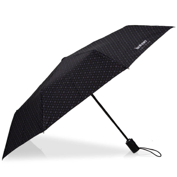 Parapluie pliant automatique X-tra Solide Isotoner – vue 2