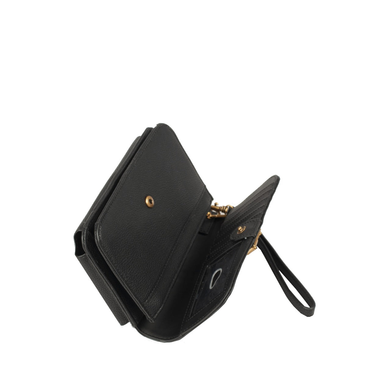 Grand portefeuille Etui téléphone noir Guess – vue 3