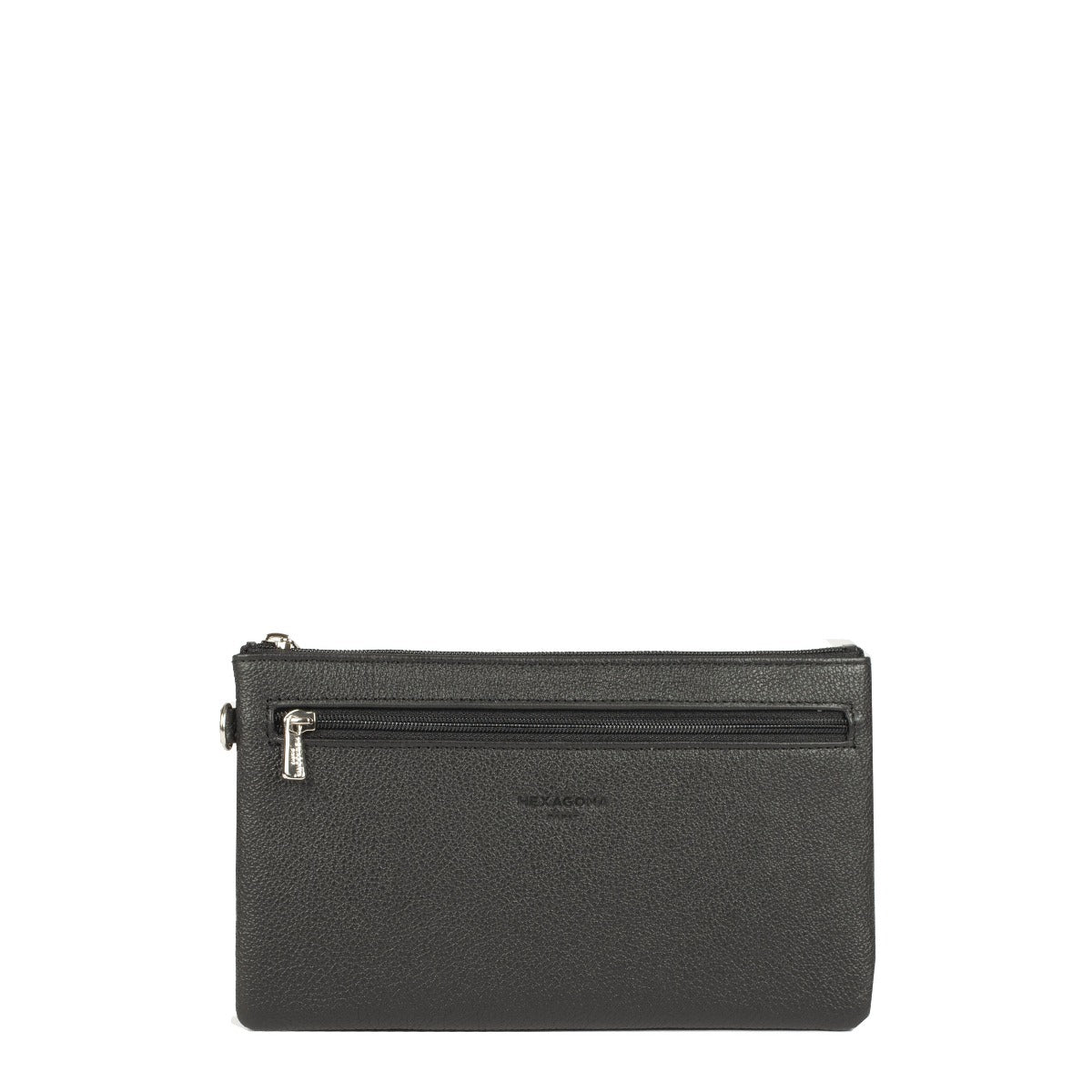 Pochette cuir vachette Hexagona