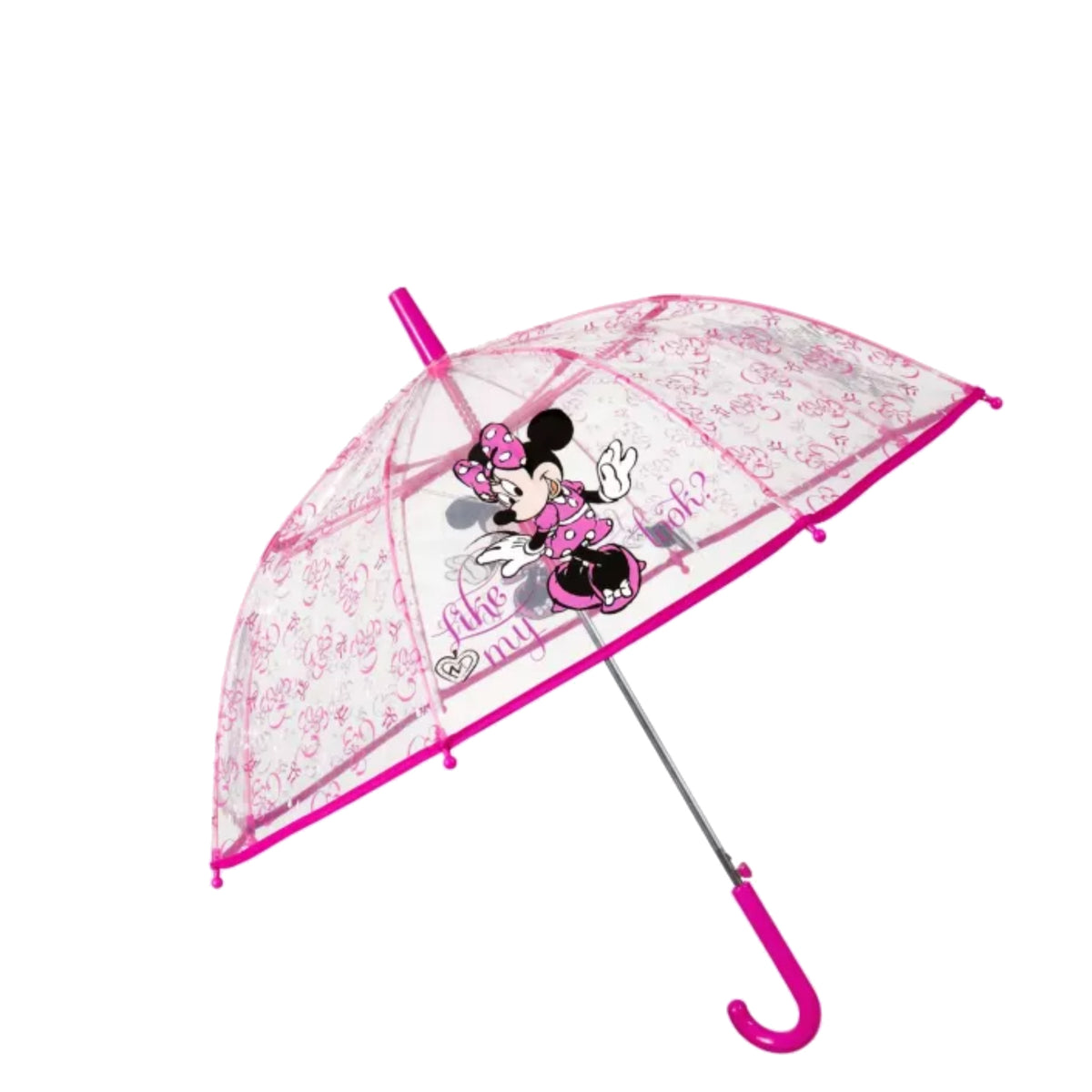 Parapluie enfant transparent Minnie Perletti – vue 3