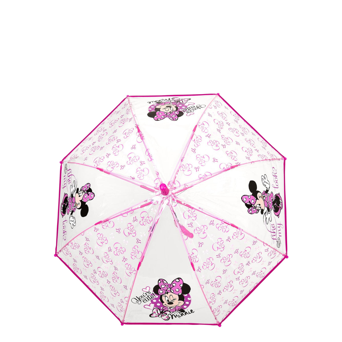 Parapluie enfant transparent Minnie Perletti – vue 2