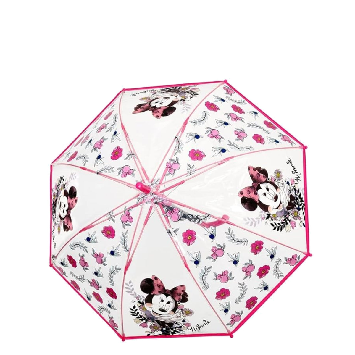 Parapluie enfant Minnie et fleurs Perletti – vue 3