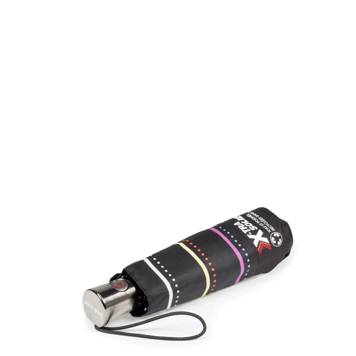Parapluie pliant automatique X-tra Solide Isotoner