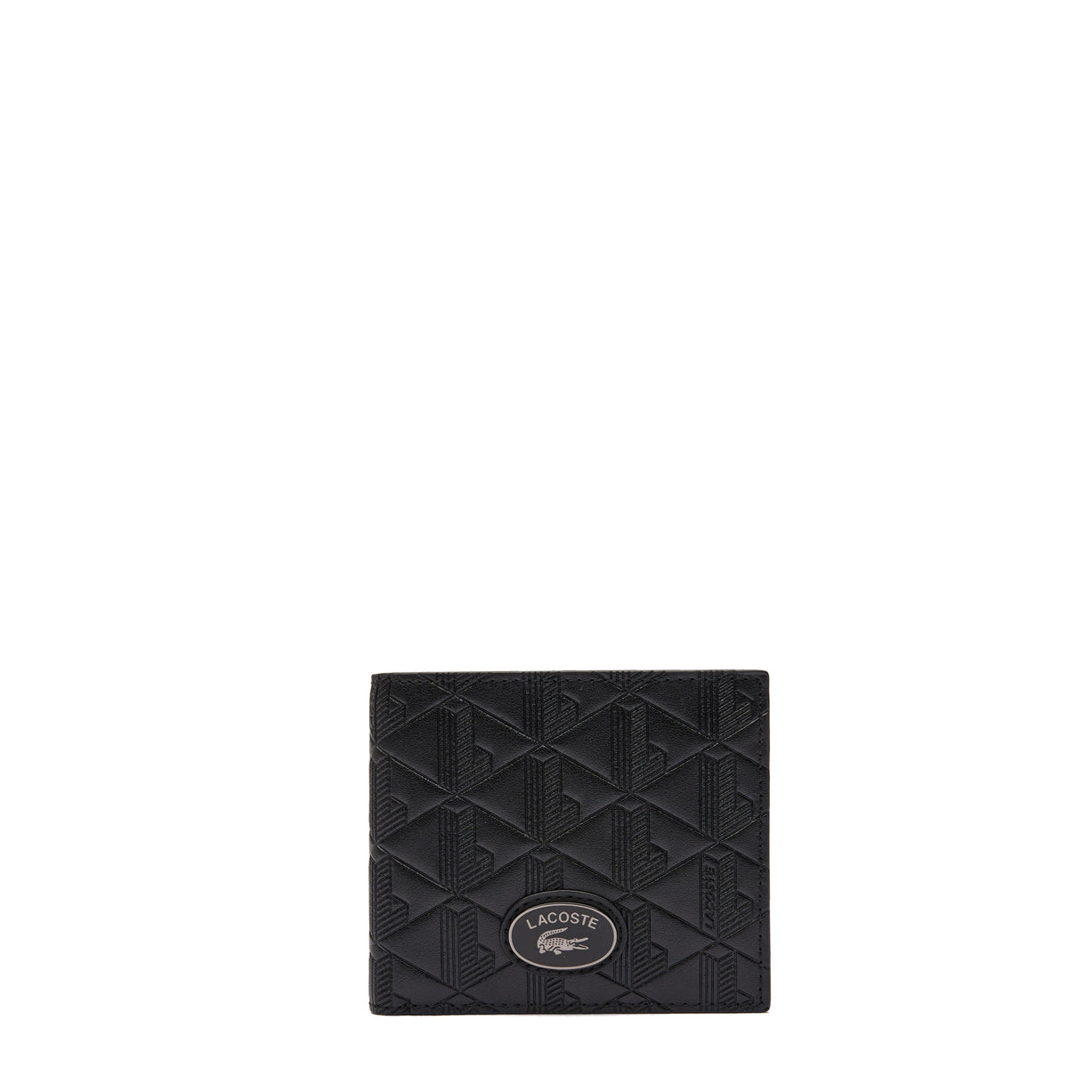 Portefeuille en cuir Nomogramme Lacoste
