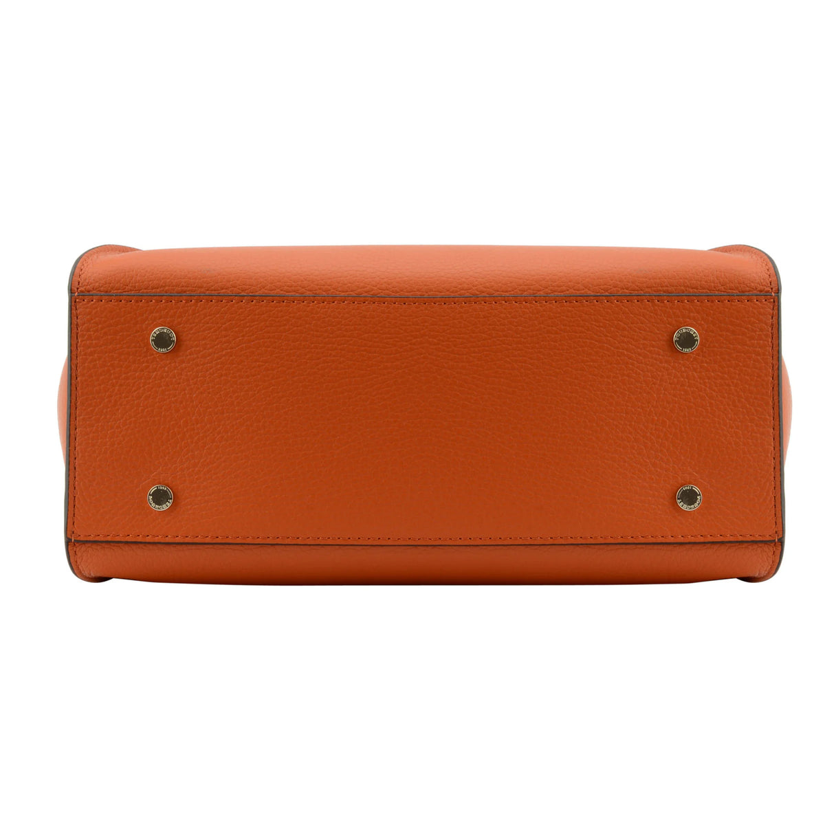 Petit sac shopping en cuir Hebdo Pourchet – vue 4