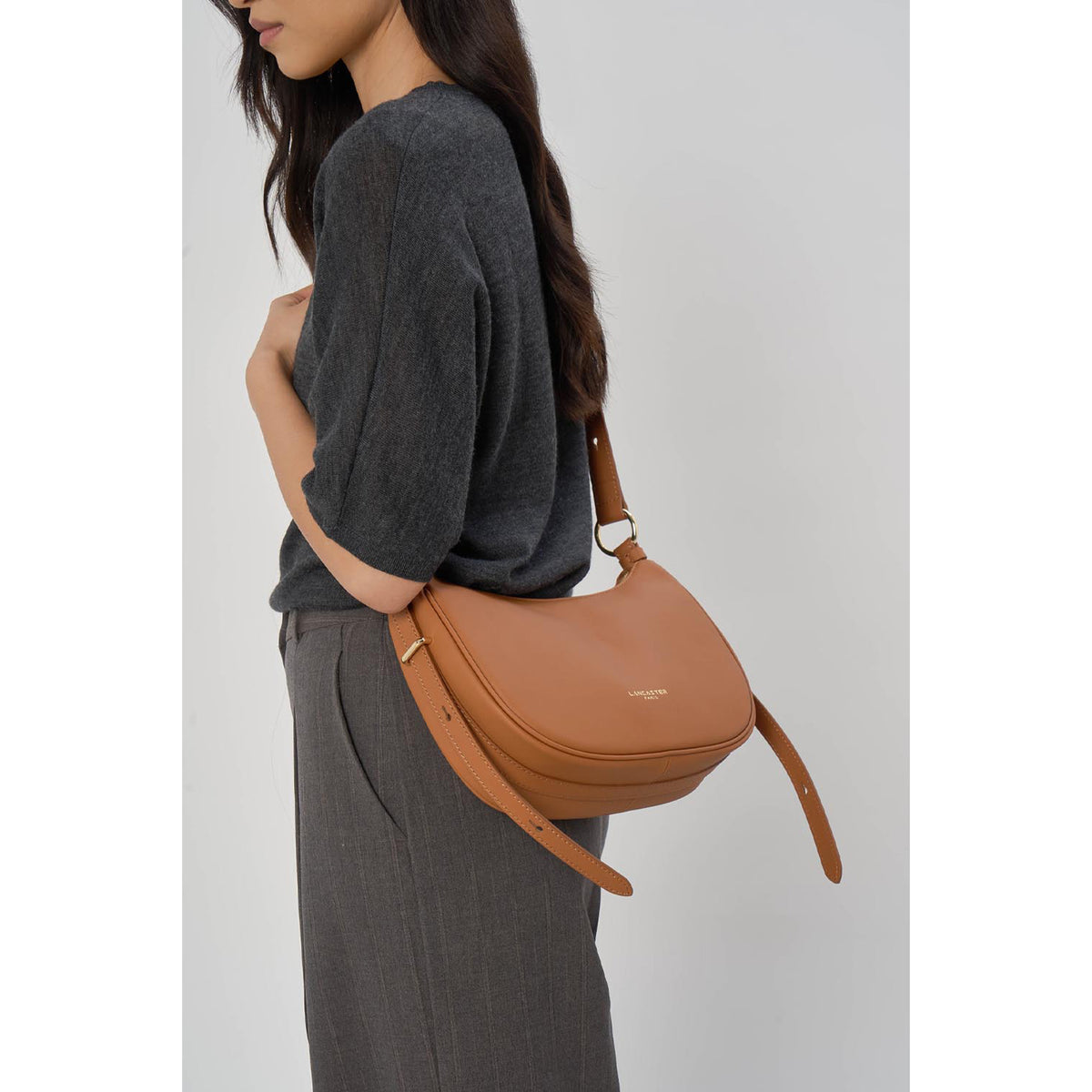 Sac Besace en cuir Donna Aria Lancaster – vue 6