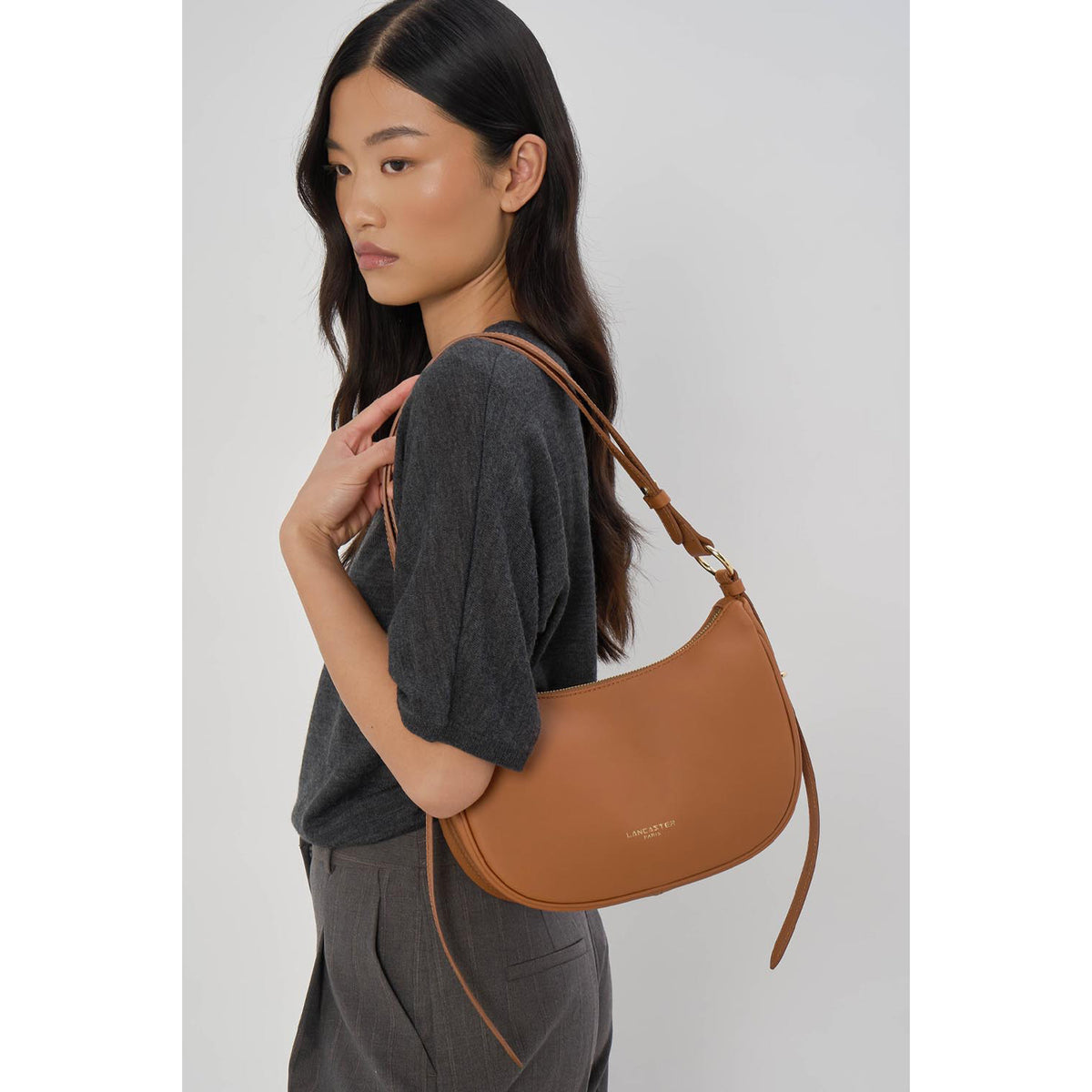 Sac Besace en cuir Donna Aria Lancaster – vue 5