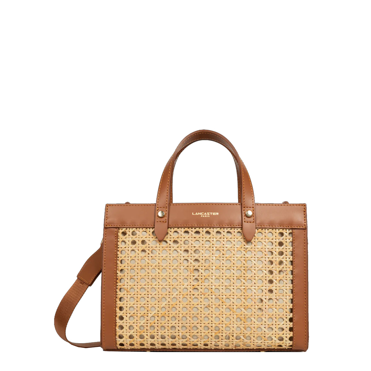 Petit sac cabas main Cannage Rotin Lancaster