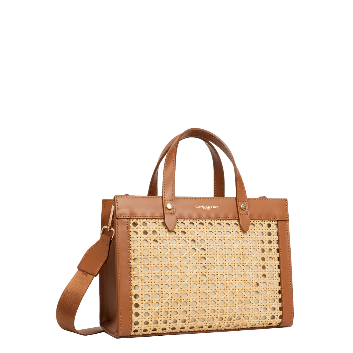 Petit sac cabas main Cannage Rotin Lancaster – vue 2