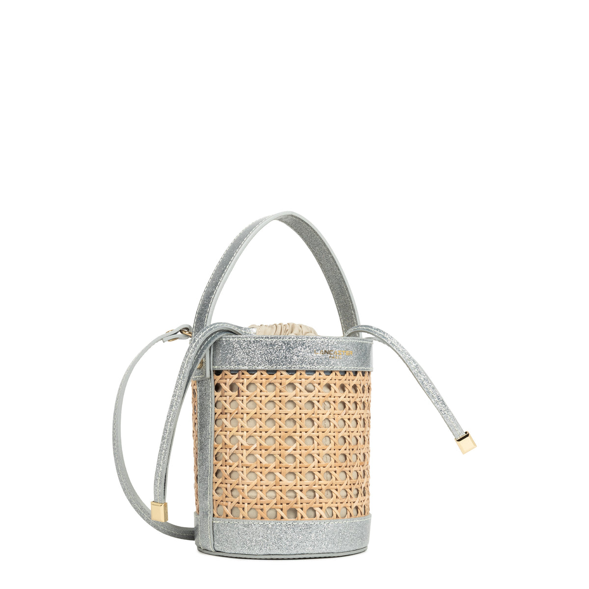 Petit sac seau Cannage Rotin Lancaster – vue 2