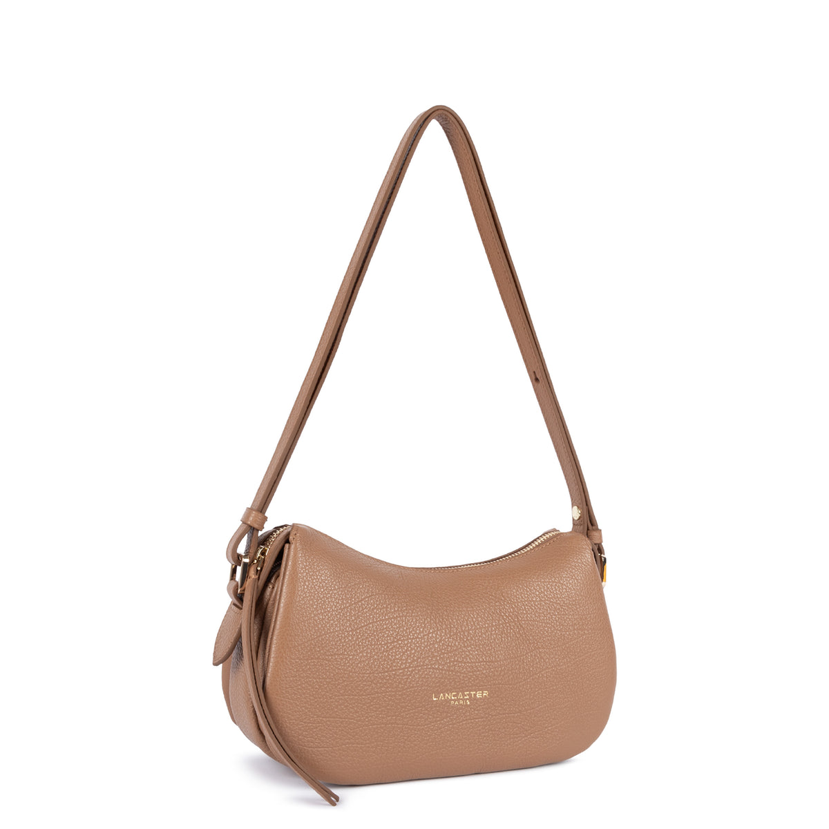 Petit sac besace en cuir Dune Lancaster – vue 2