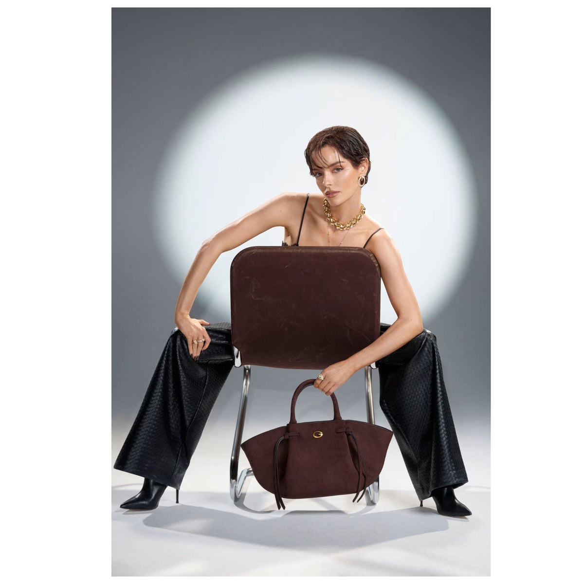 Sac à main Allegra Suede Guess